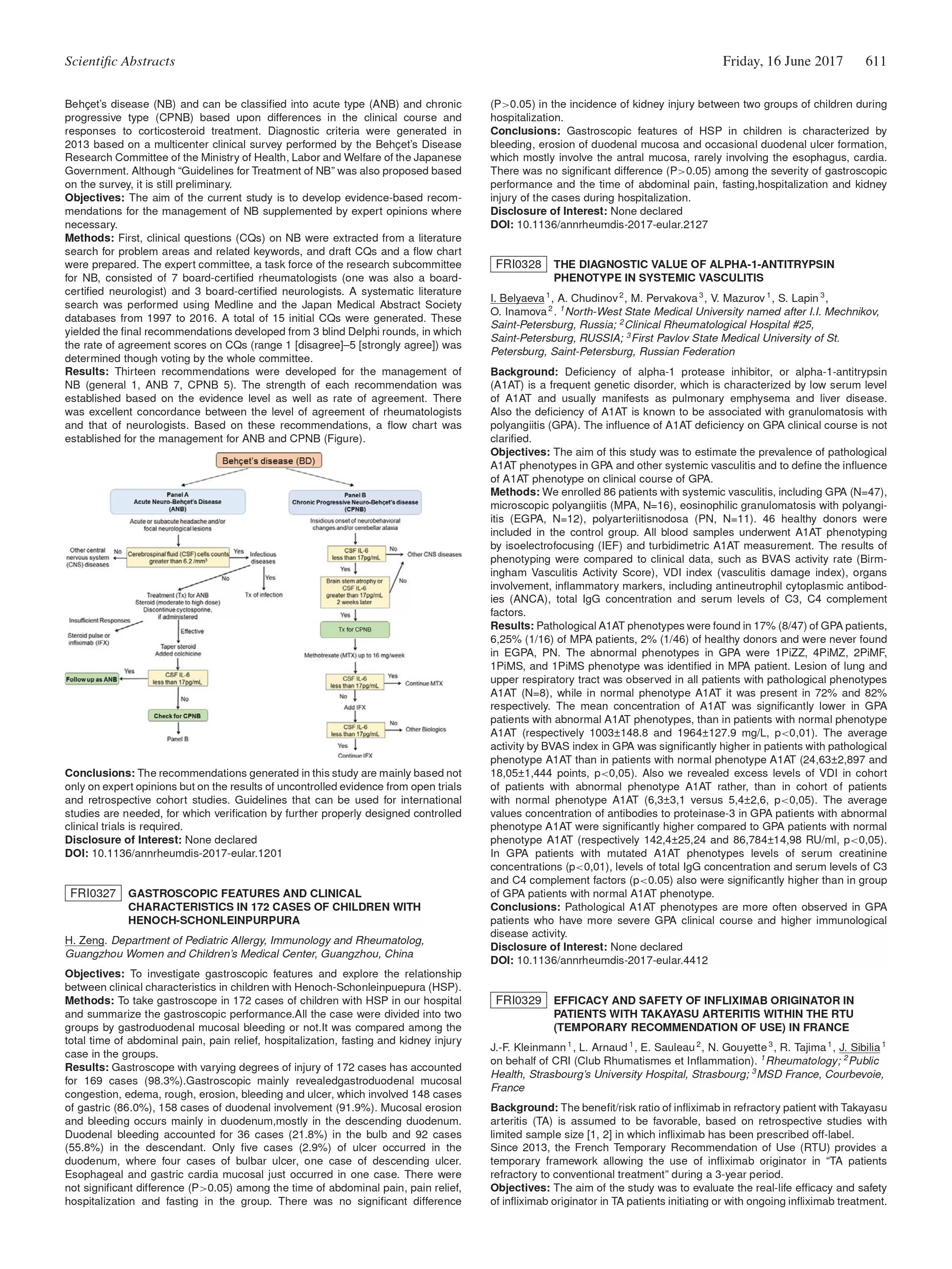 The diagnostic value of alpha-1-antitrypsin phenotype in systemic vasculitis The diagnostic value of alpha-1-antitrypsin phenotype in systemic vasculitis